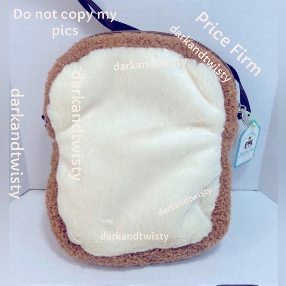 SALE! JELLYCAT AMUSEABLES TOAST CROSSBODY BAG BNWT PRICE FIRM - Picture 2 of 10